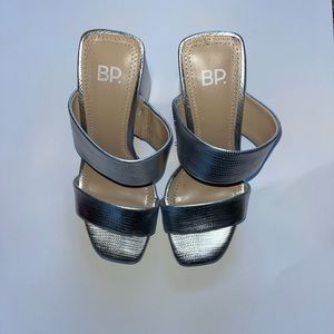BP Silver Chucky Heels